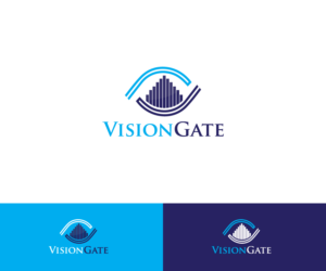 VisionGate | Logo Design by larismanis