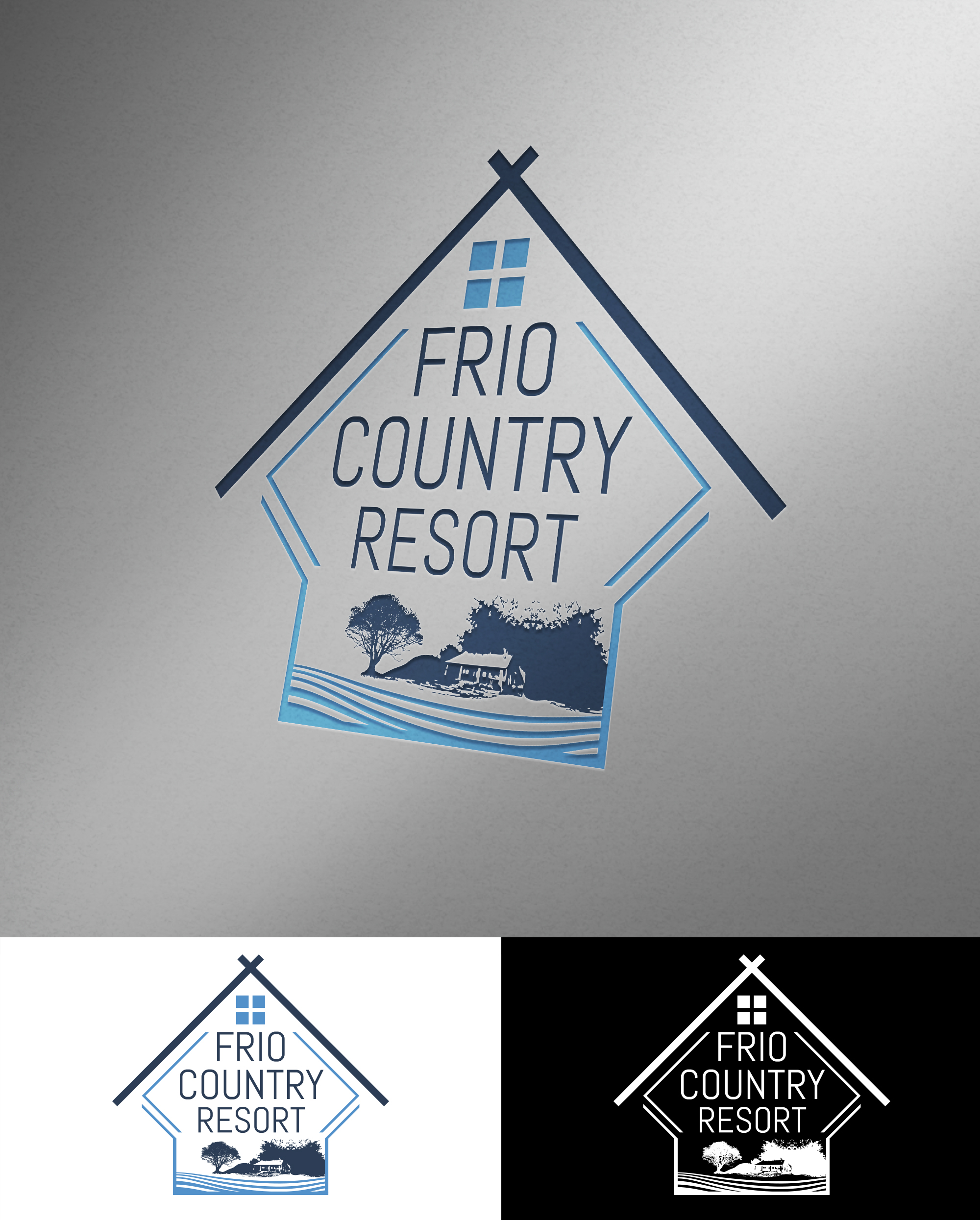 Logo Design by Gellert Fulop for Frio Country Resort | Design #21635971