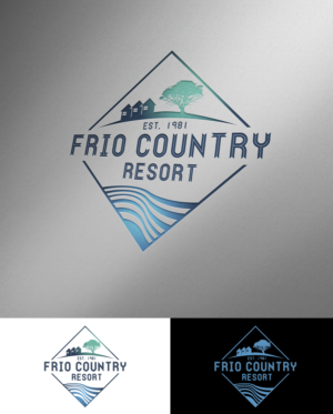 Logo Design by Gellert Fulop for Frio Country Resort | Design: #21635972