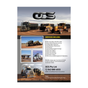 new OCS one page flyer | Flyer Design by nadhisa87