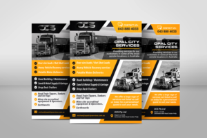 new OCS one page flyer | Flyer Design by Ena