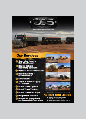 new OCS one page flyer | Flyer Design by Benson M.