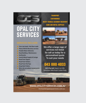 new OCS one page flyer | Flyer Design by meet007
