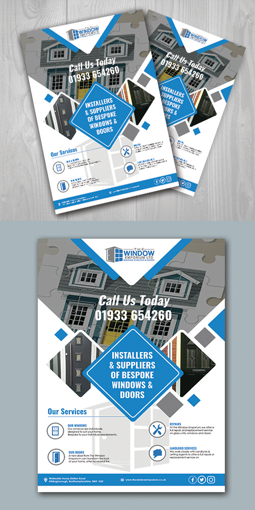 Flyer Design by BLUE WINGS for Total computer Networks Ltd | Design #21640144