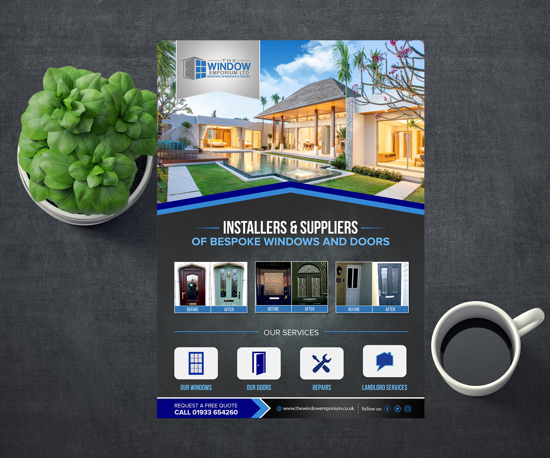 Flyer Design by Zipdesign for Total computer Networks Ltd | Design #21634507