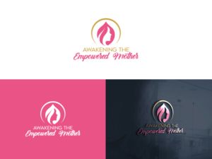Awakening the Empowered Mother  | Logo Design by Slant Line Media