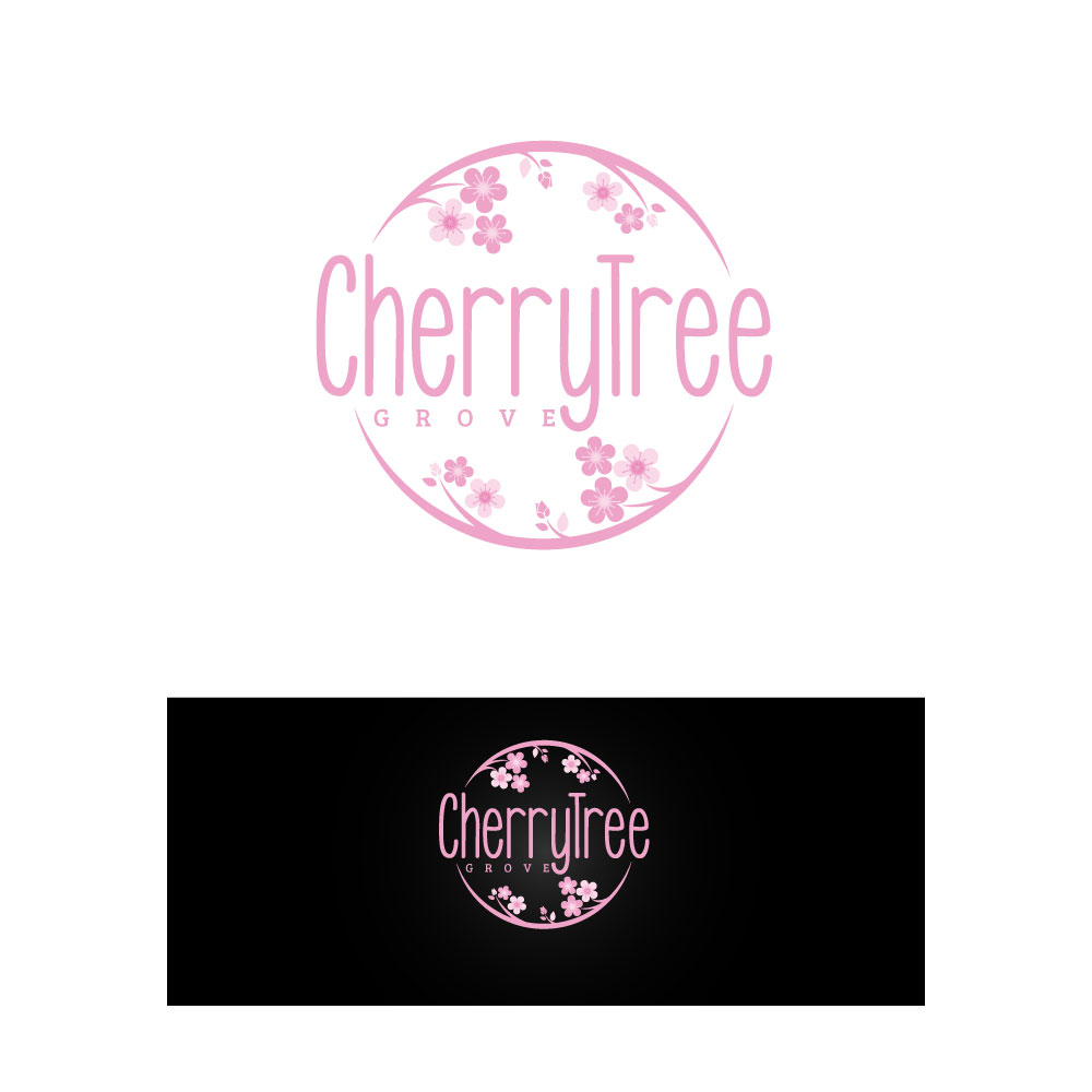 Logo Design by michellefrances for Cherry Tree Grove | Design #21716849