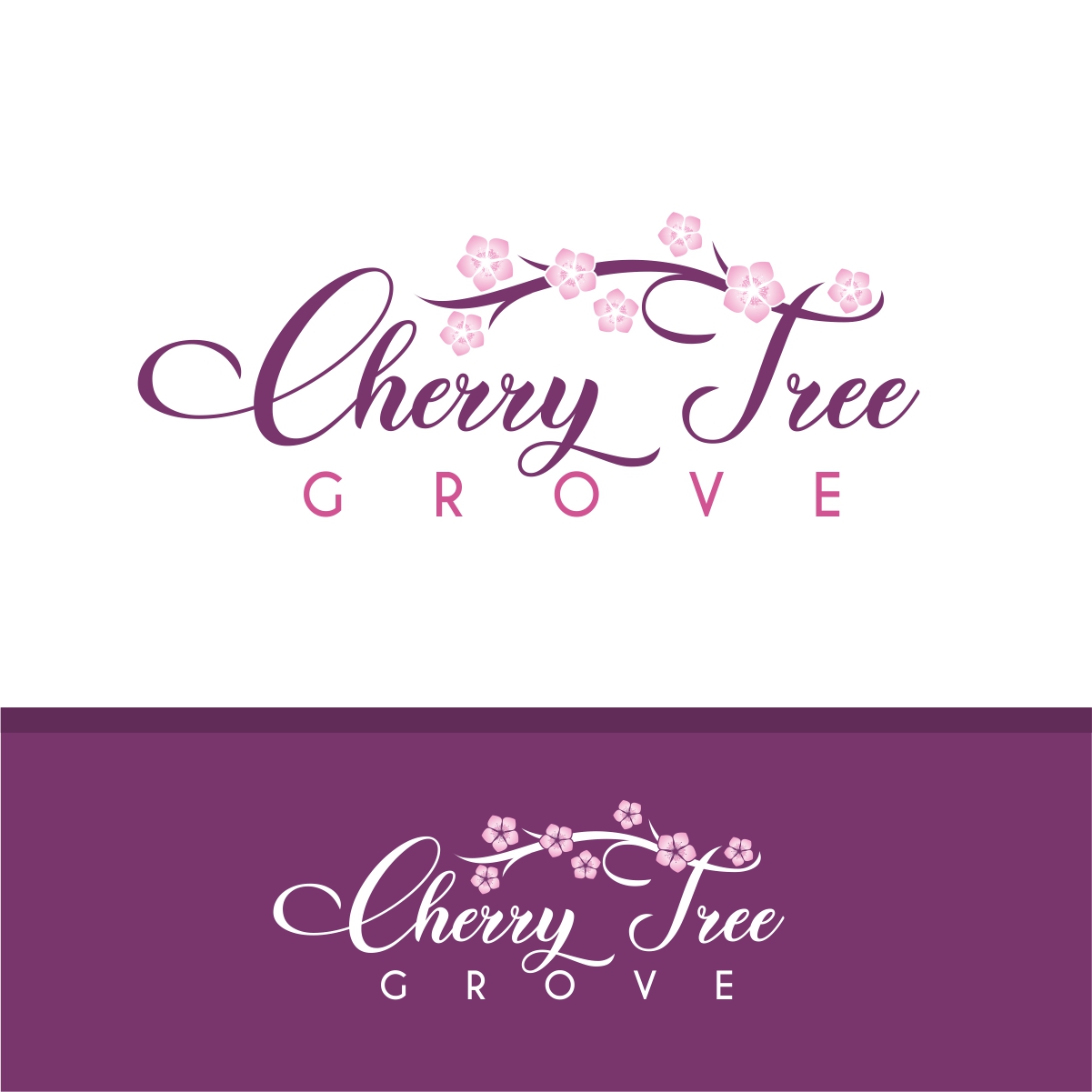 Logo Design by DesignLima for Cherry Tree Grove | Design #21670606