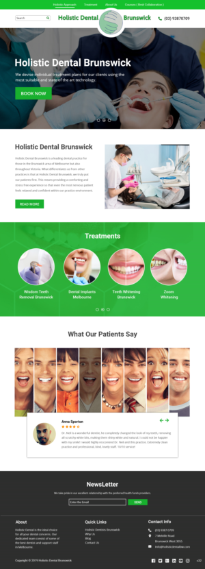 Web Design by pb for this project | Design: #21629621