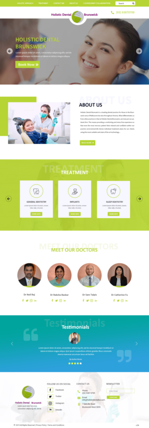 Web Design by pb for this project | Design: #21629623