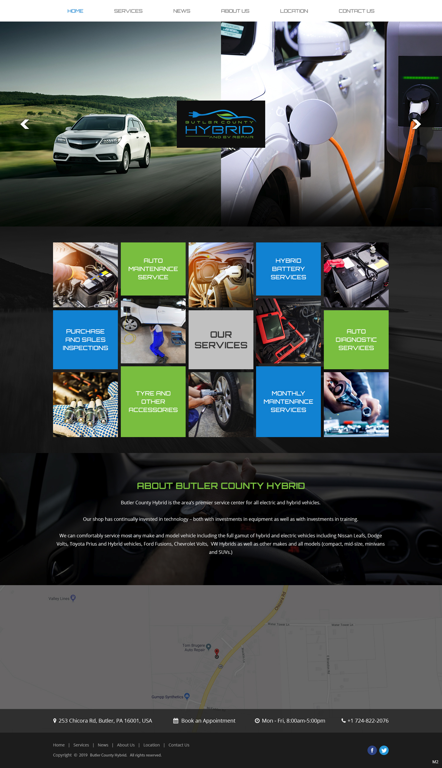 Wordpress Design by pb for Butler County Hybrid | Design #21629651