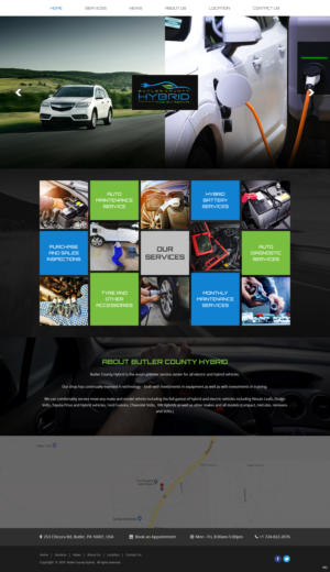 Wordpress Design by pb for Butler County Hybrid | Design: #21629651