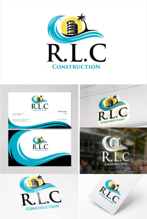 R.L.C Construction | Logo Design by Soul Light
