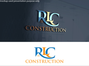 R.L.C Construction | Logo Design by Juli creation