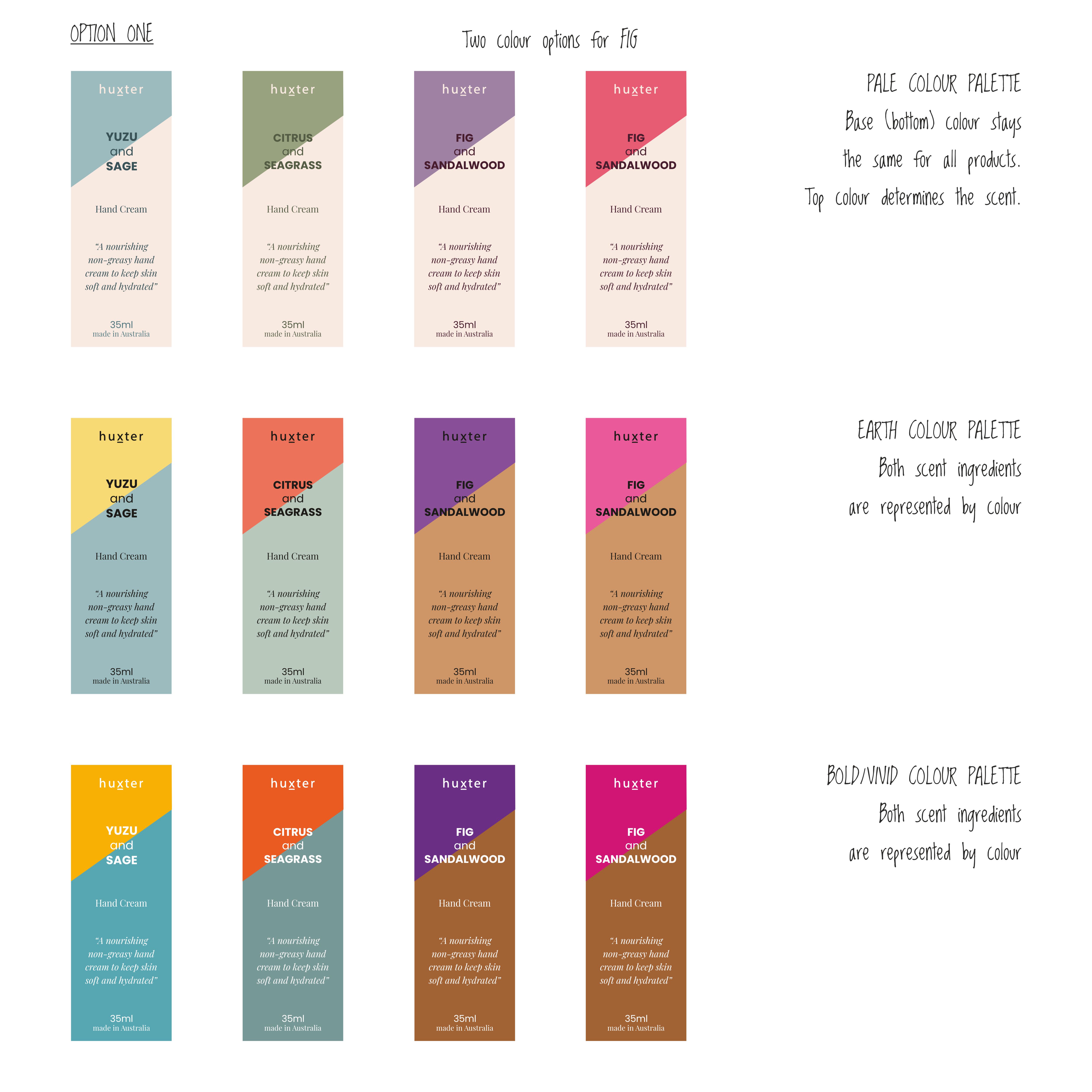 Label Design by Marilena for huxter  | Design #21667369