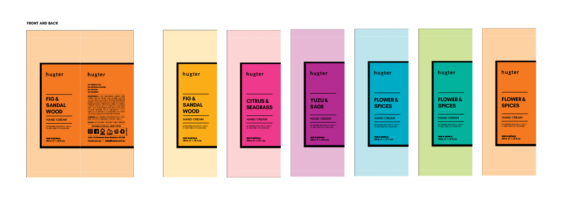 Label Design by Buechler for huxter  | Design #21739413