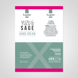 Label Design by Zipdesign for huxter  | Design #21626046