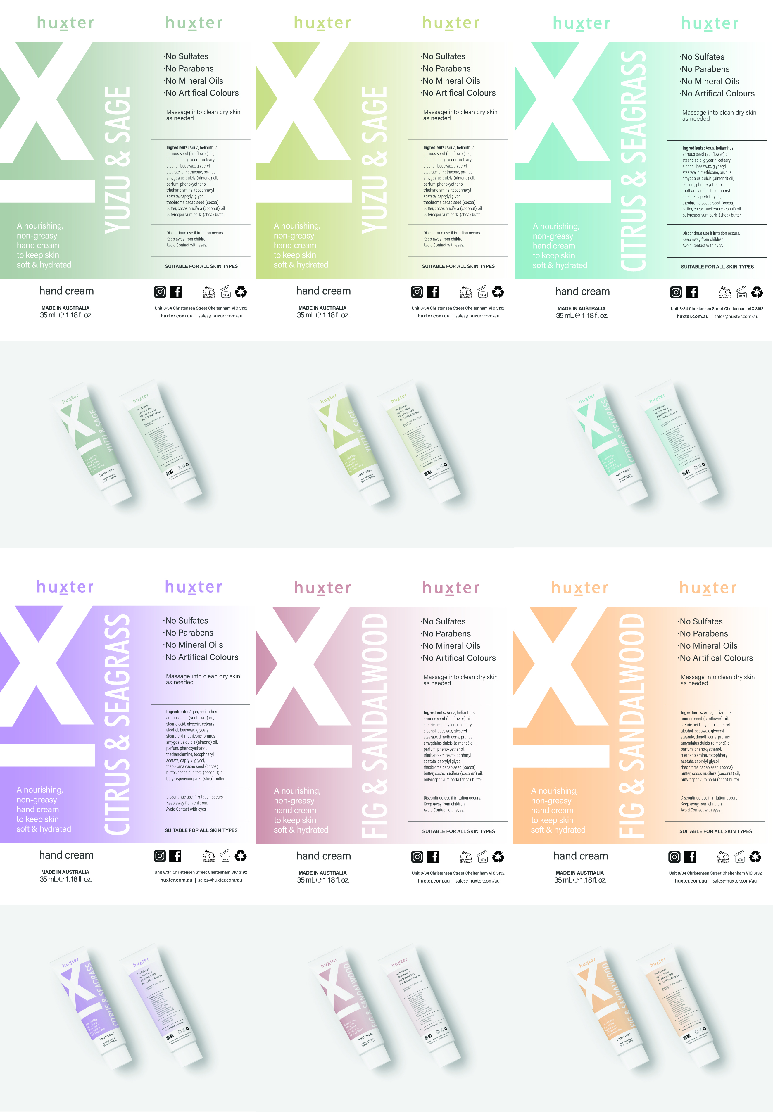 Label Design by Jess.R for huxter  | Design #21720215