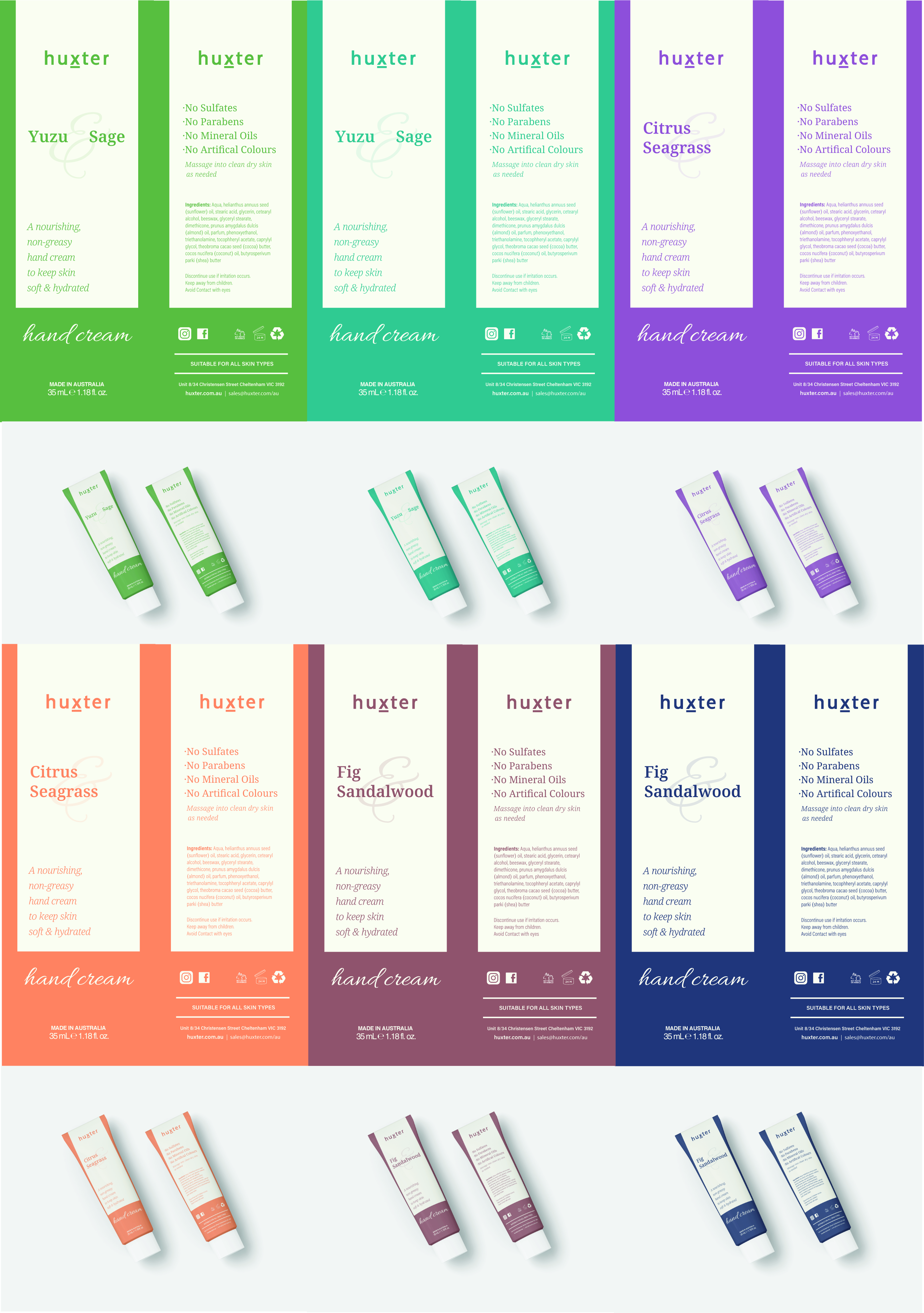 Label Design by Jess.R for huxter  | Design #21722046