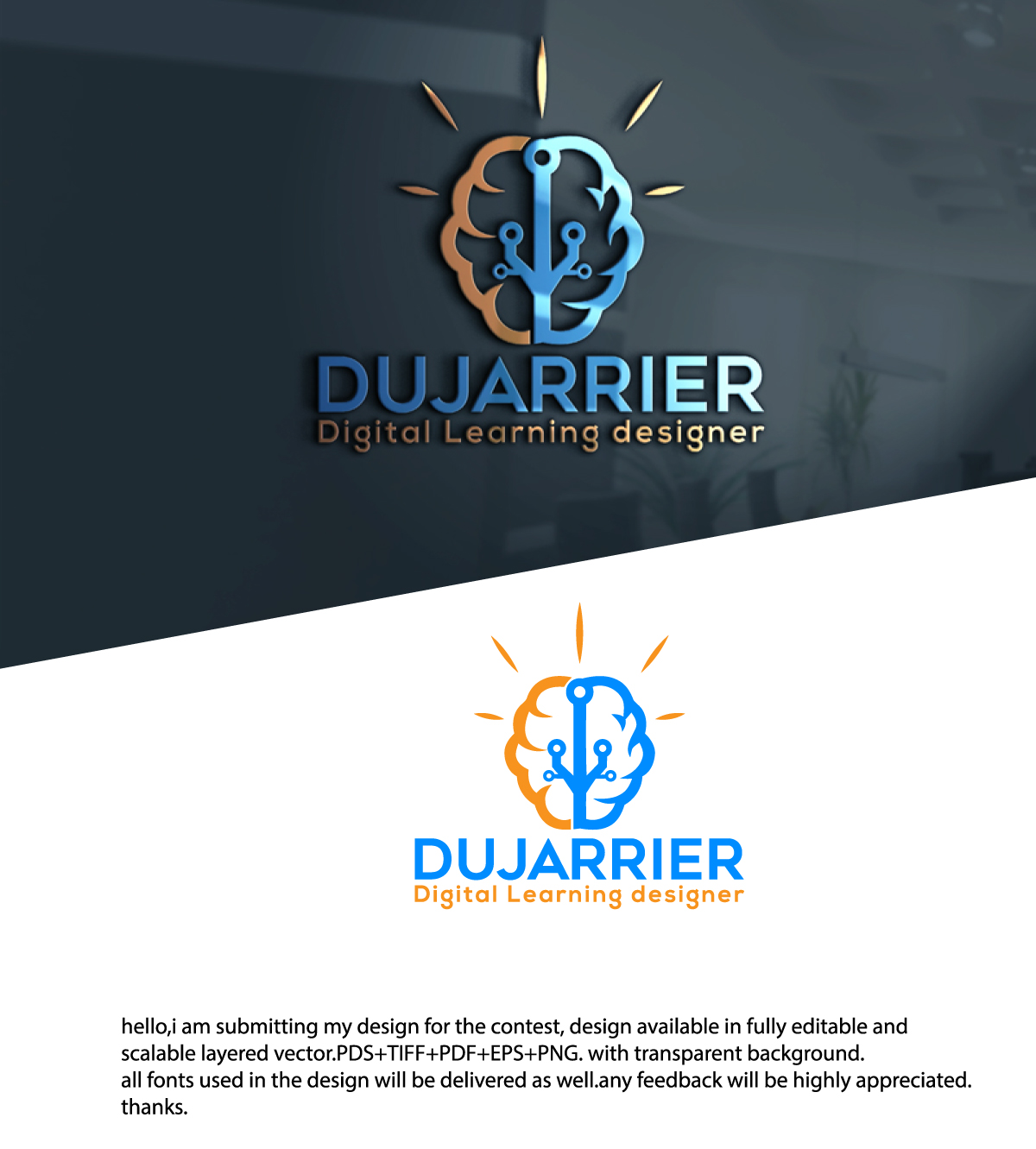 Design de Logo par Atom_Art pour Arnaud Dujarrier | Design #21643256