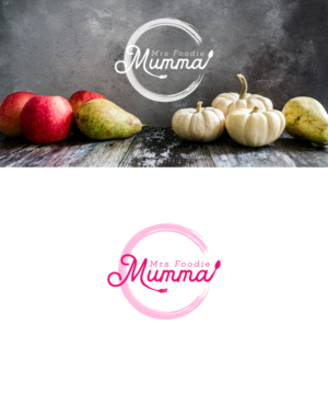 Mrs Foodie Mumma  | Diseño de Logo por Amethystica