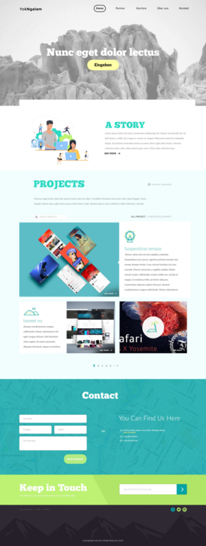 WordPress-Design von Honey Pandya für AKIT-ConSerSol GmbH | Design #21719232
