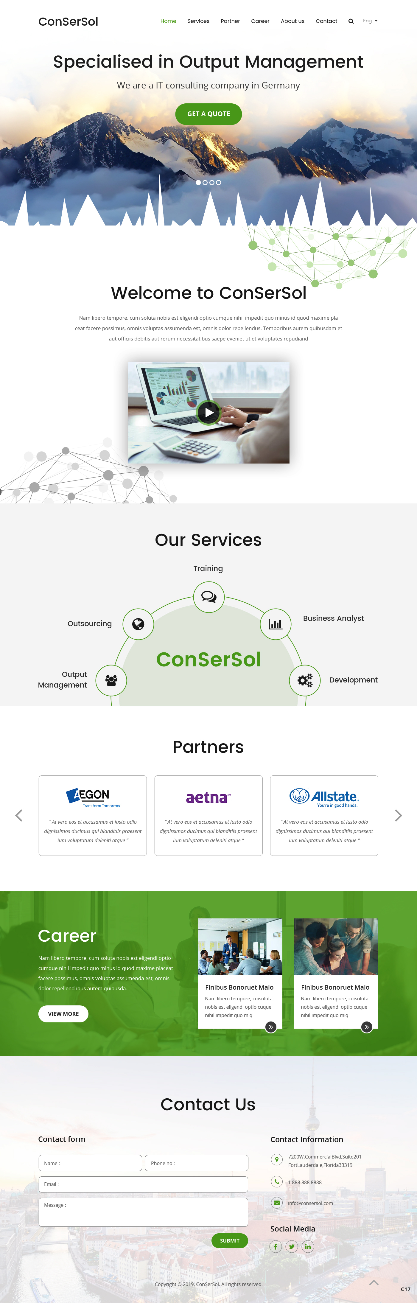 WordPress-Design von pb für AKIT-ConSerSol GmbH | Design #21683809