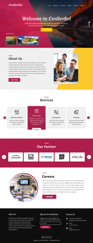 Diseño Wordpress por pb para AKIT-ConSerSol GmbH | Diseño: #21683814