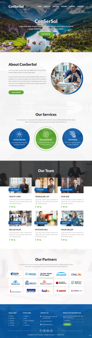 Wordpress Design by pb for AKIT-ConSerSol GmbH | Design: #21703933