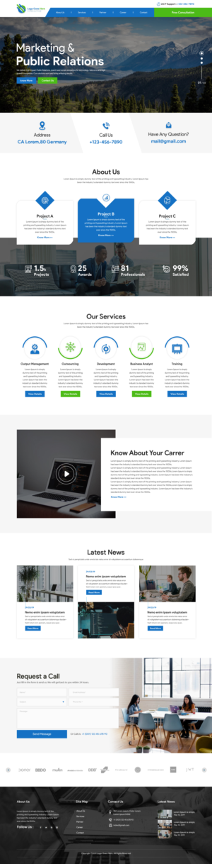 Wordpress Design by sai.designer87 for AKIT-ConSerSol GmbH | Design: #21699422