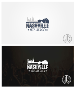 Nashville Meets Chicago | Logo Design by JoseDesign