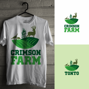 We need to look at two name variations - Tonto (like the Native American friend of the Lone Ranger) and Crimson Farm | Logo Design by Aditya.DwiRama