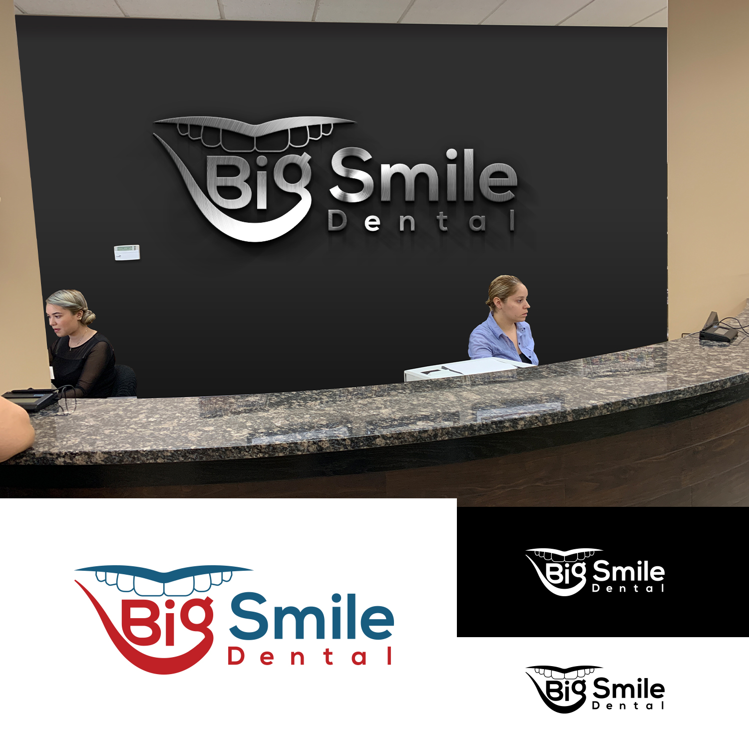 Signage Design by Maxo-Biz for Big Smile Dental | Design #21632755