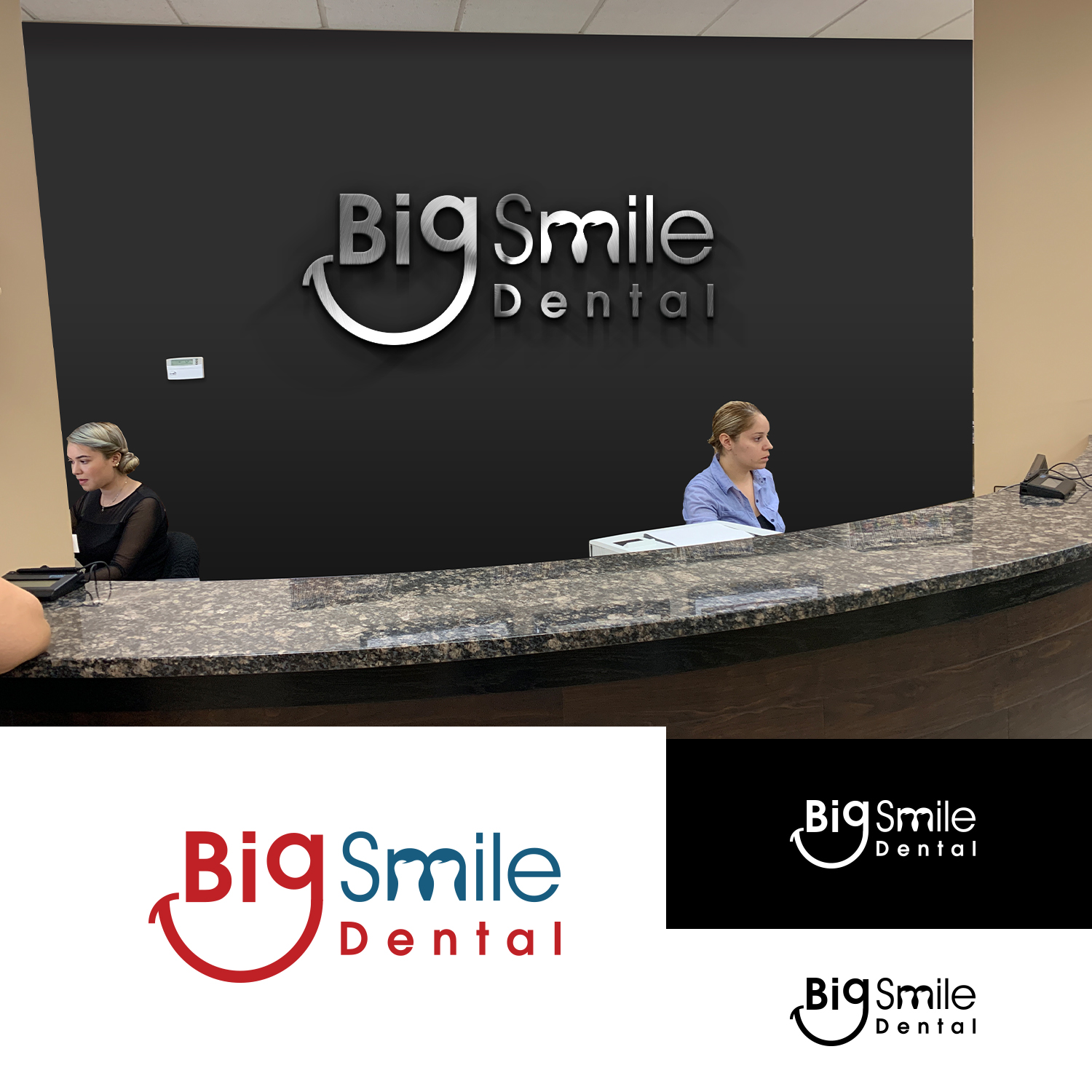 Signage Design by Maxo-Biz for Big Smile Dental | Design #21632757