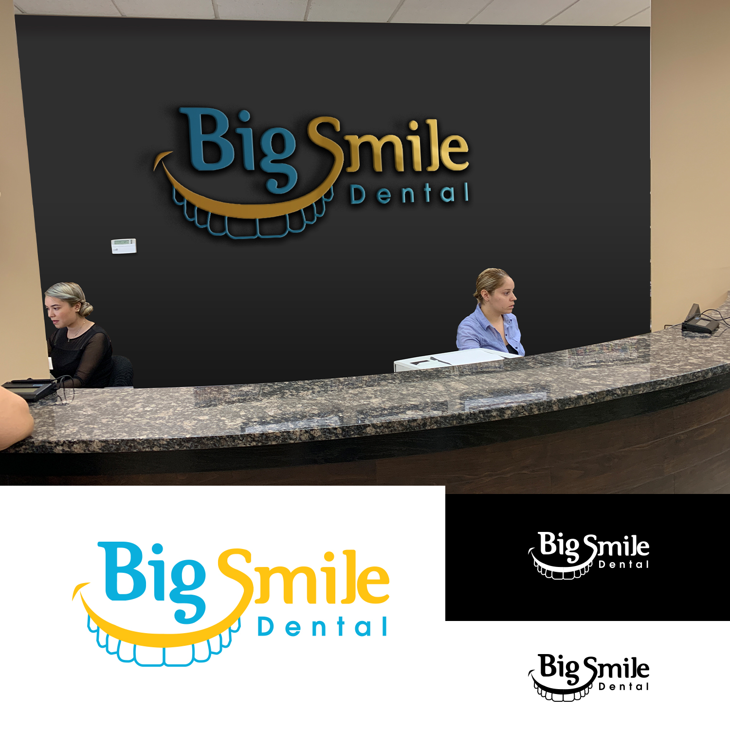 Signage Design by Maxo-Biz for Big Smile Dental | Design #21632758