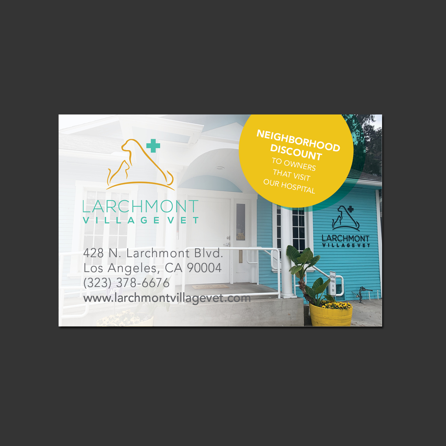 Newspaper Ad Design by banedsgn for Larchmont Village Vet | Design #21639679
