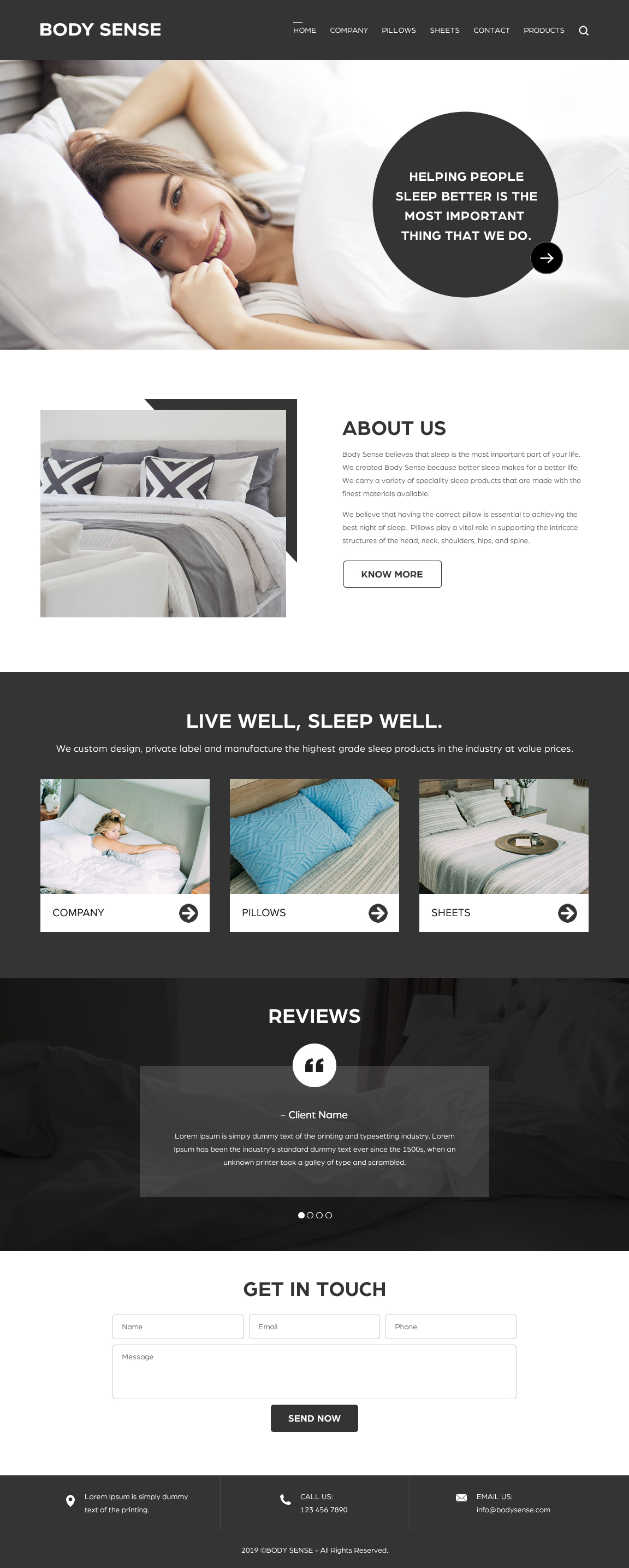 Squarespace Design by rightway for this project | Design #21648717