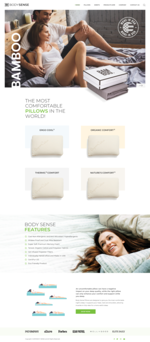 Squarespace Design by Blendesign for this project | Design #21682991