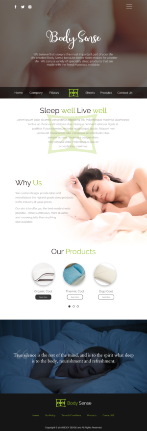 Squarespace Design by Gabriel Mark for this project | Design #21687282