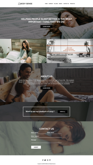 Squarespace Design by Tanveer Apon for this project | Design #21695578