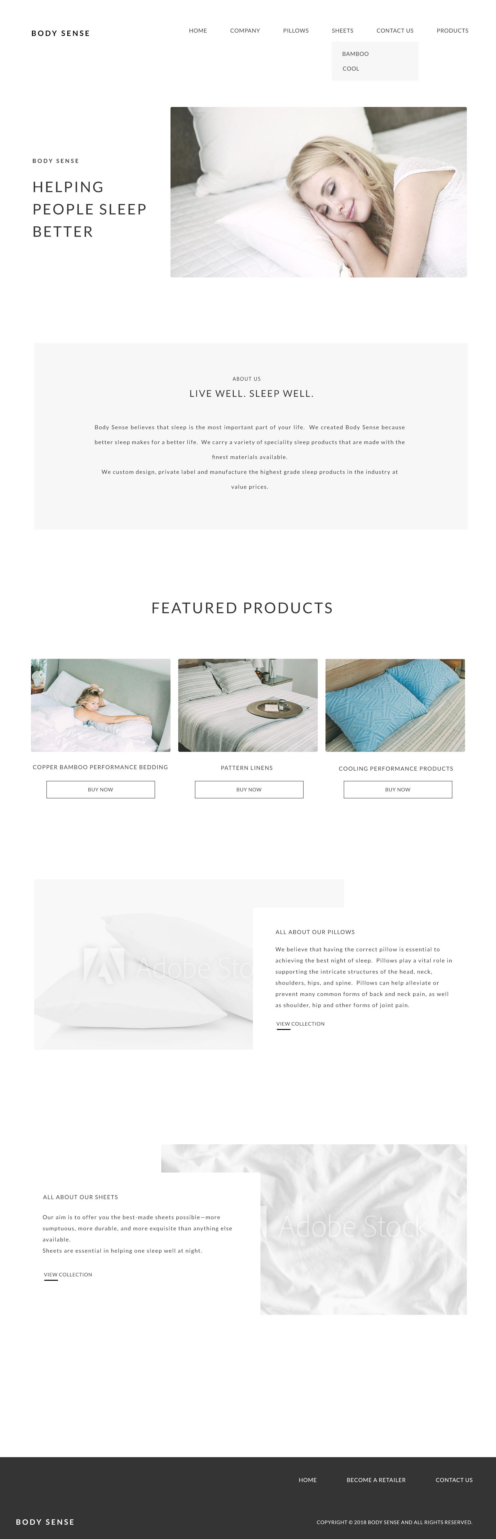 Squarespace Design by saket-wdev for this project | Design #21685030