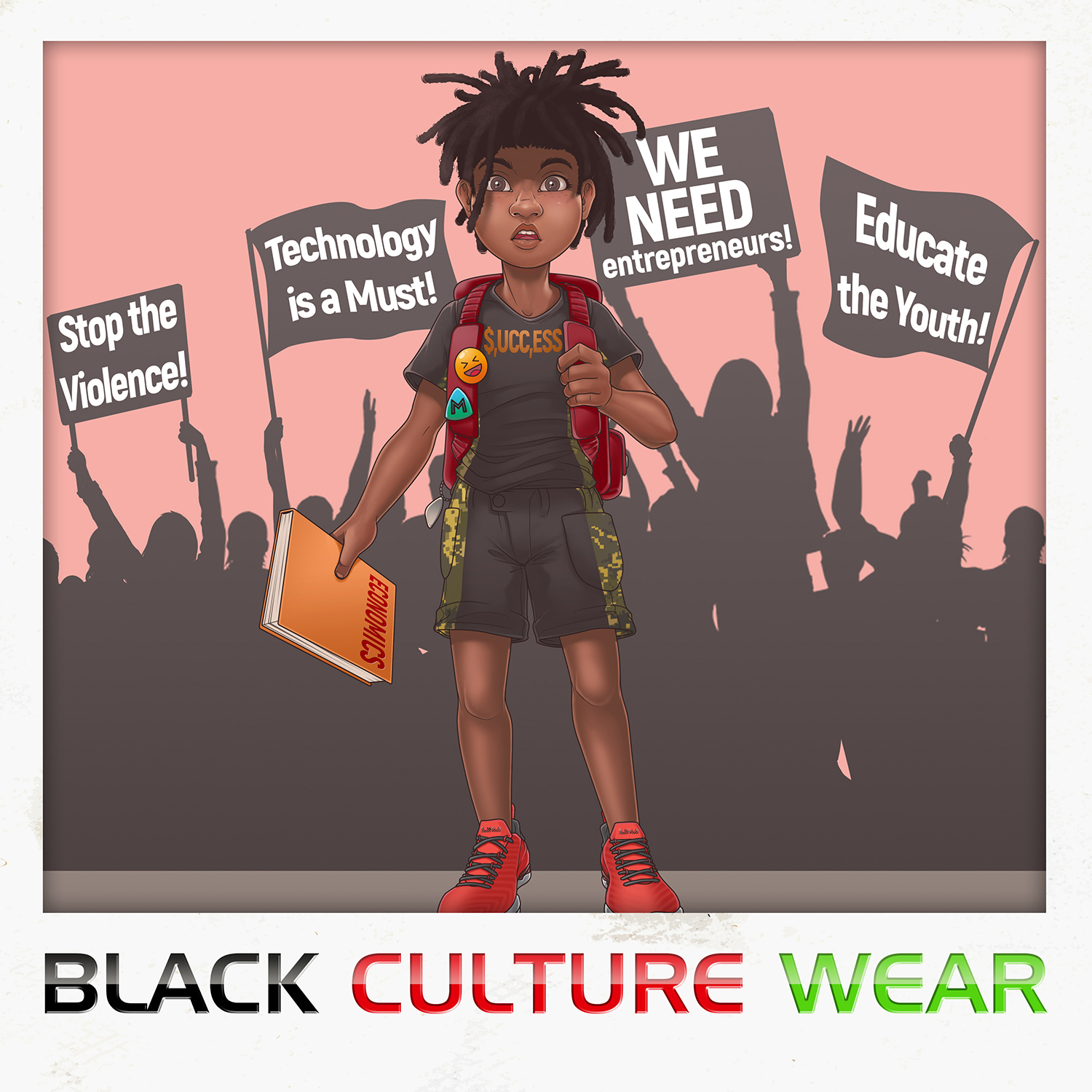 T-Shirt-Design von Scelatio für Black Culture Wear LLC. | Design #21649756