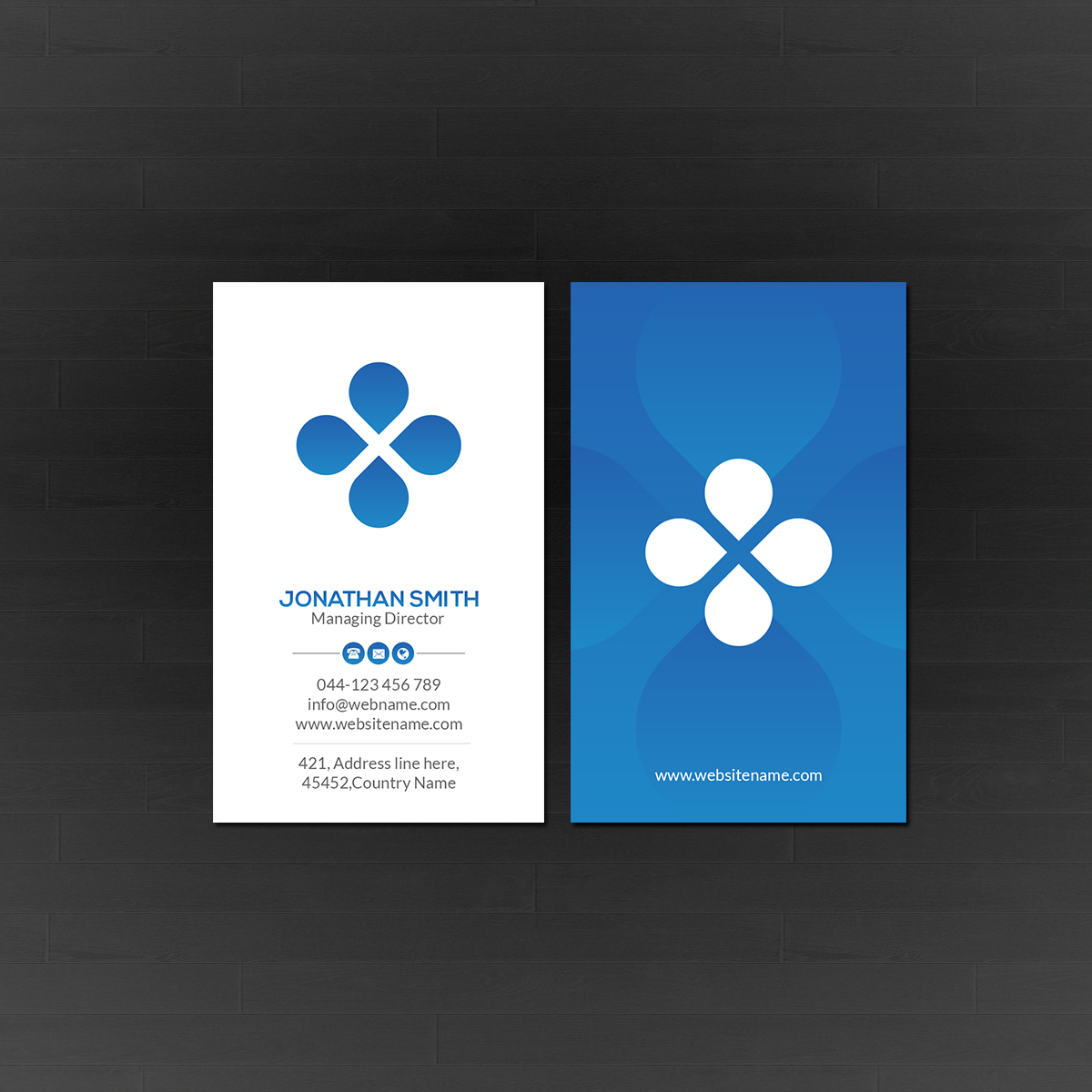 Business Card Design by Creations Box 2015 for XBANK | Design #21649136