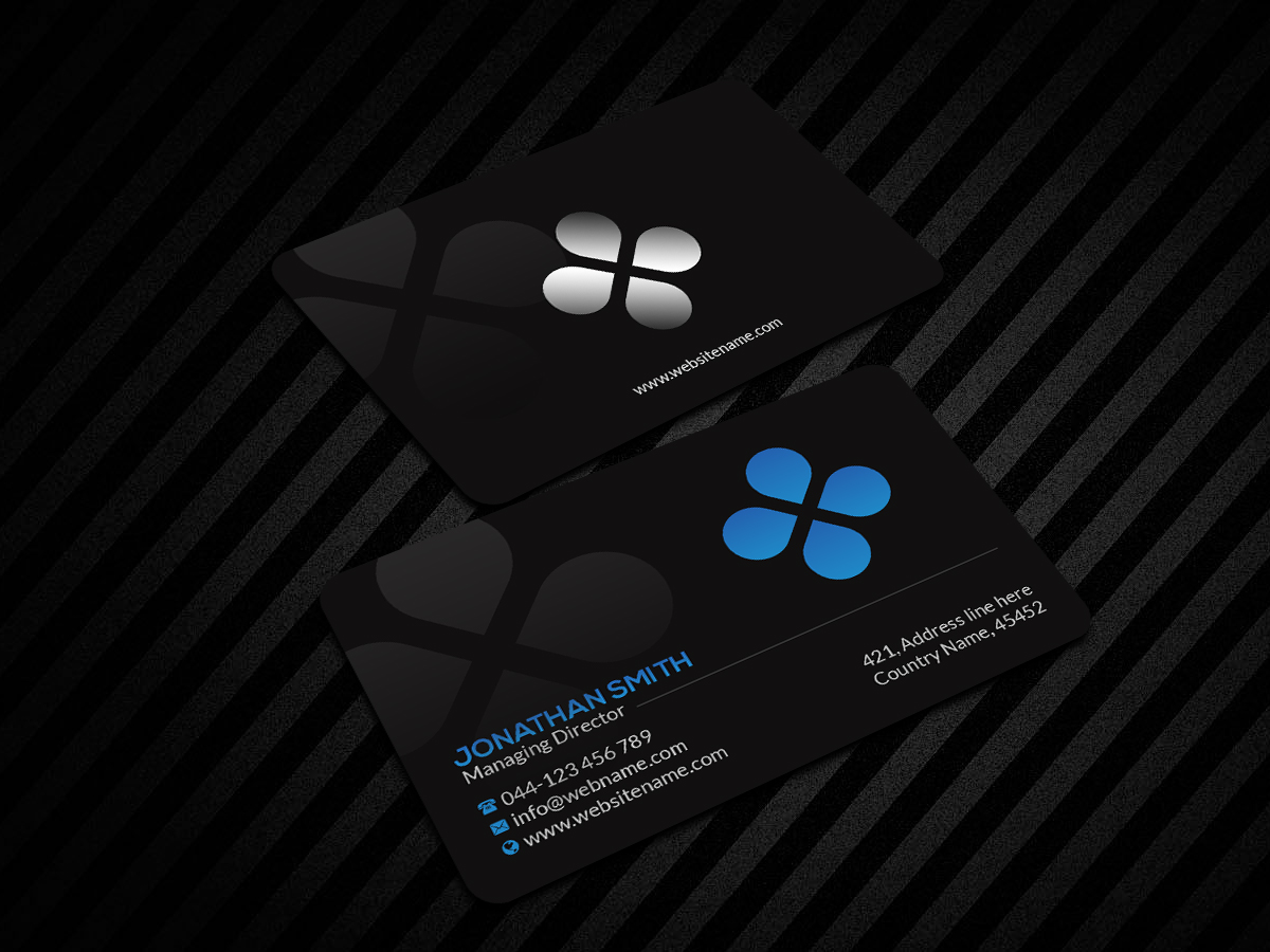 Business Card Design by Creations Box 2015 for XBANK | Design #21649162