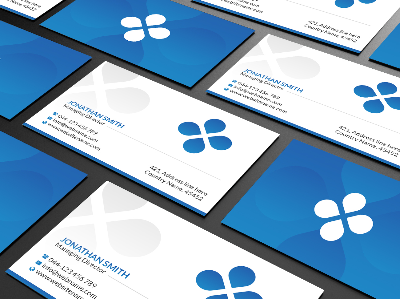 Business Card Design by Creations Box 2015 for XBANK | Design #21649164
