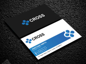 CROSS Business Card | Design de Carte de Visite par Bold Pixels