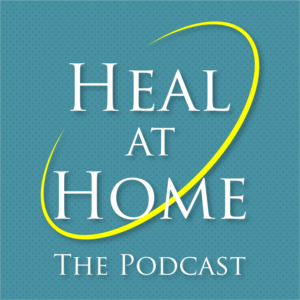Heal at Home The Podcast  | Logo Design by adelvalle