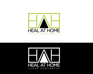 Heal at Home The Podcast  | Logo Design by Juli creation