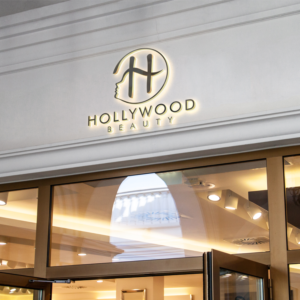 Logo Design by WeiArts for hollywood beauty | Design: #21699421