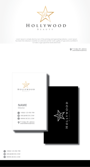 Logo Design by graphicevolution for hollywood beauty | Design: #21647687